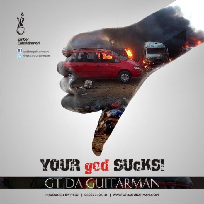 GT Da Guitarman - YOUR god SUCKS [prod. by Freq] Artwork | AceWorldTeam.com