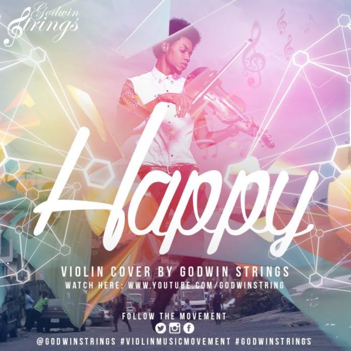 Godwin Strings - HAPPY [Violin Cover ~ Video] Artwork | AceWorldTeam.com