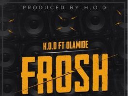 H.O.D ft. Olamide - FROSH Artwork | AceWorldTeam.clom