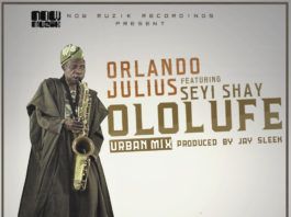 Orlando Julius ft. Seyi Shay - OLOLUFE [Urban Mix ~ prod. by J-Sleek] Artwork | AceWorldTeam.com