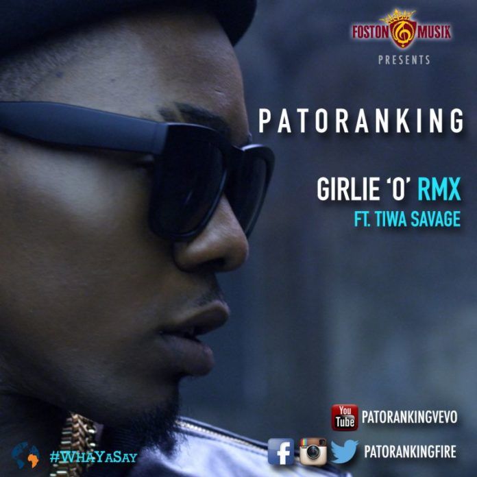 Patoranking ft. Tiwa Savage - GIRLIE O Remix [prod. by WizzyPro Beatz] Artwork | AceWorldTeam.com