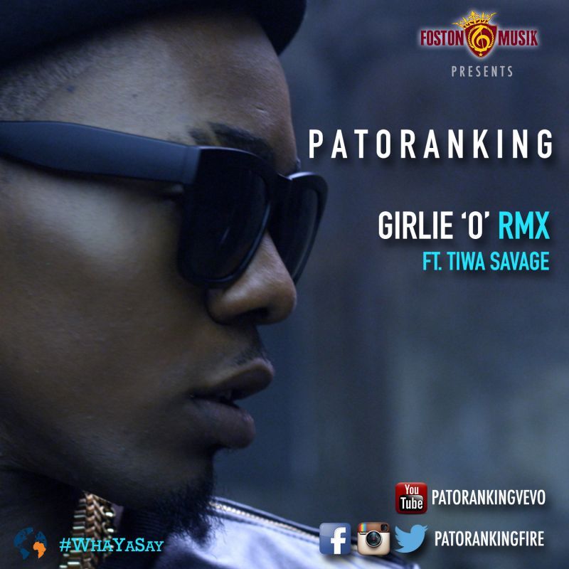 Patoranking ft. Tiwa Savage - GIRLIE O Remix [prod. by WizzyPro Beatz] Artwork | AceWorldTeam.com