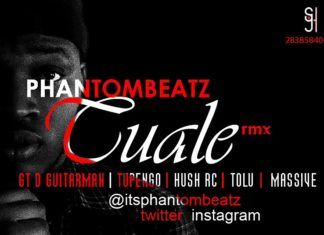 Phantom Beatz ft. GT Da Guitarman, Tupengo, Tolu, Massive & Hush RC - TUALE Remix Artwork | AceWorldTeam.com