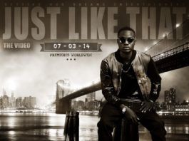 Rayce - JUST LIKE THAT [Official Video] Artwork | AceWorldTeam.com