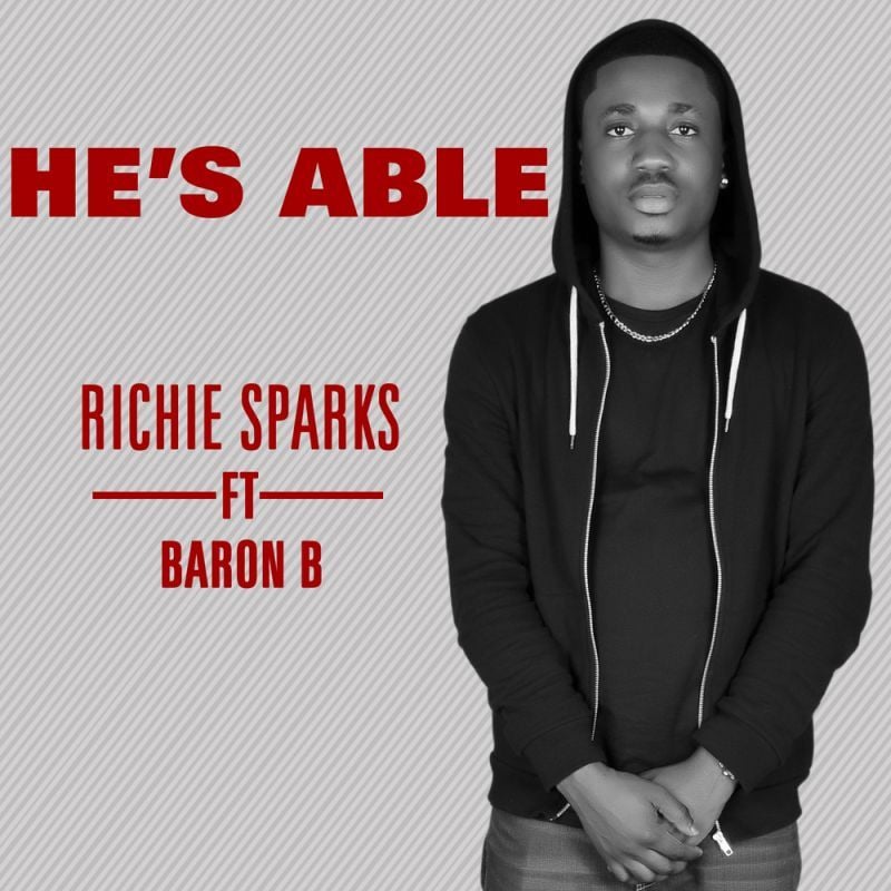 Richie Sparks ft. Baron B - HE'S ABLE Artwork | AceWorldTeam.com