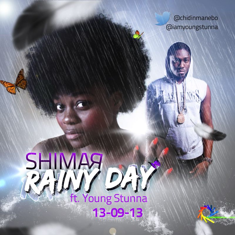 ShimaR ft. Young Stunna - RAINY DAY Artwork | AceWorldTeam.com
