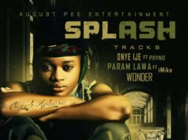 Splash - WONDER + PARA M LAWA ft. iMike + ONYE IJE ft. Phyno Artwork | AceWorldTeam.com
