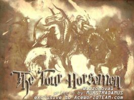 THE FOUR HORSEMEN ...writt'n by Murstradamus Artwork | AceWorldTeam.com