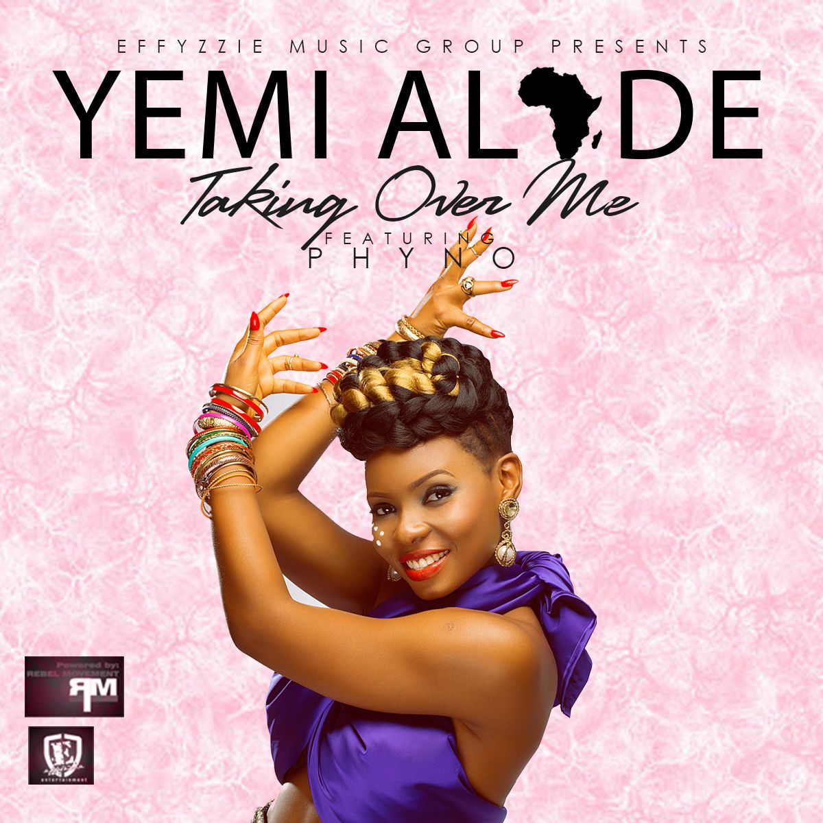 Yemi Alade ft. Phyno - TAKING OVER ME [prod. by GospelOnDeBeatz] Artwork | AceWorldTeam.com