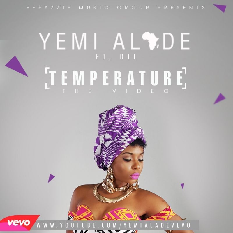 Yemi Alade ft. DiL - TEMPERATURE [Official Video] Artwork | AceWorldTeam.com